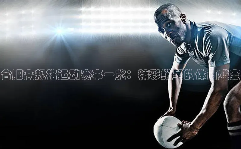 合肥高规格运动赛事一览：精彩纷呈的体育盛宴